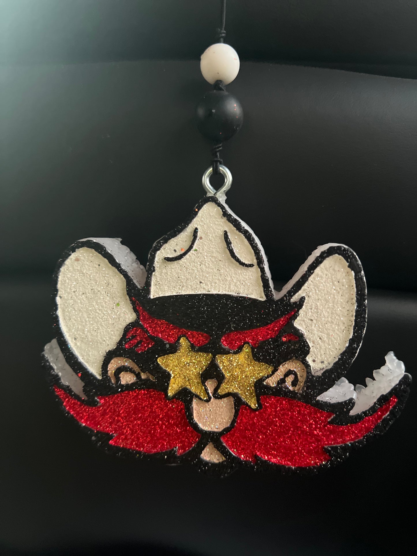 Texas Tech Raider Red Car Freshie