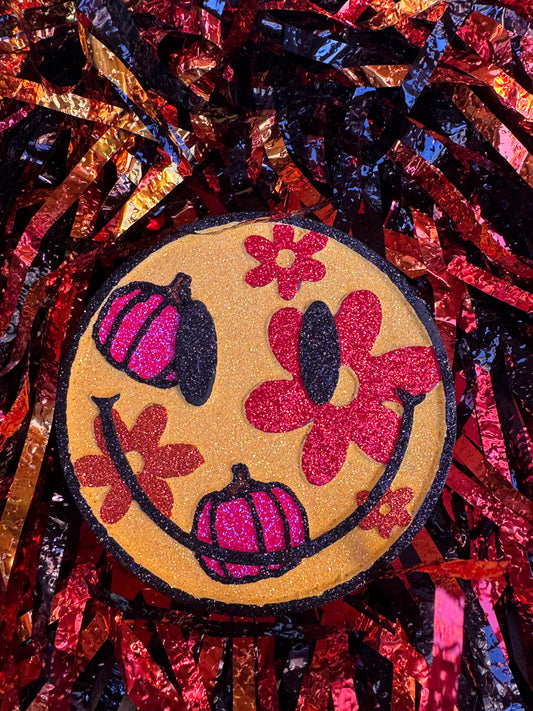Smiley with Pumkins Freshie